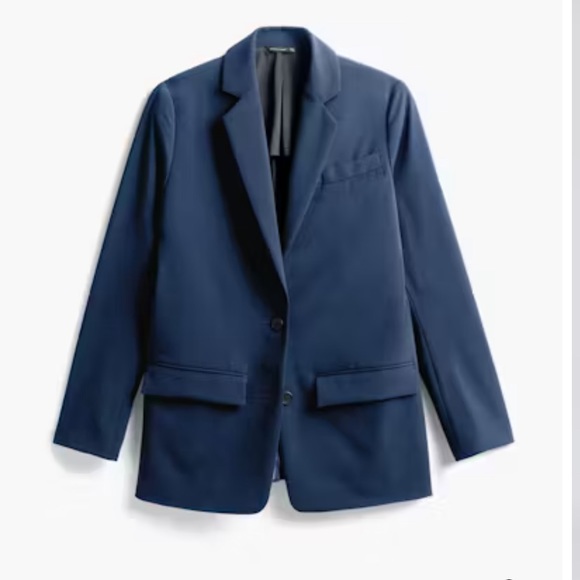 Jackets & Blazers - Women's Velocity Oversized Blazer - Indigo Heather size 2